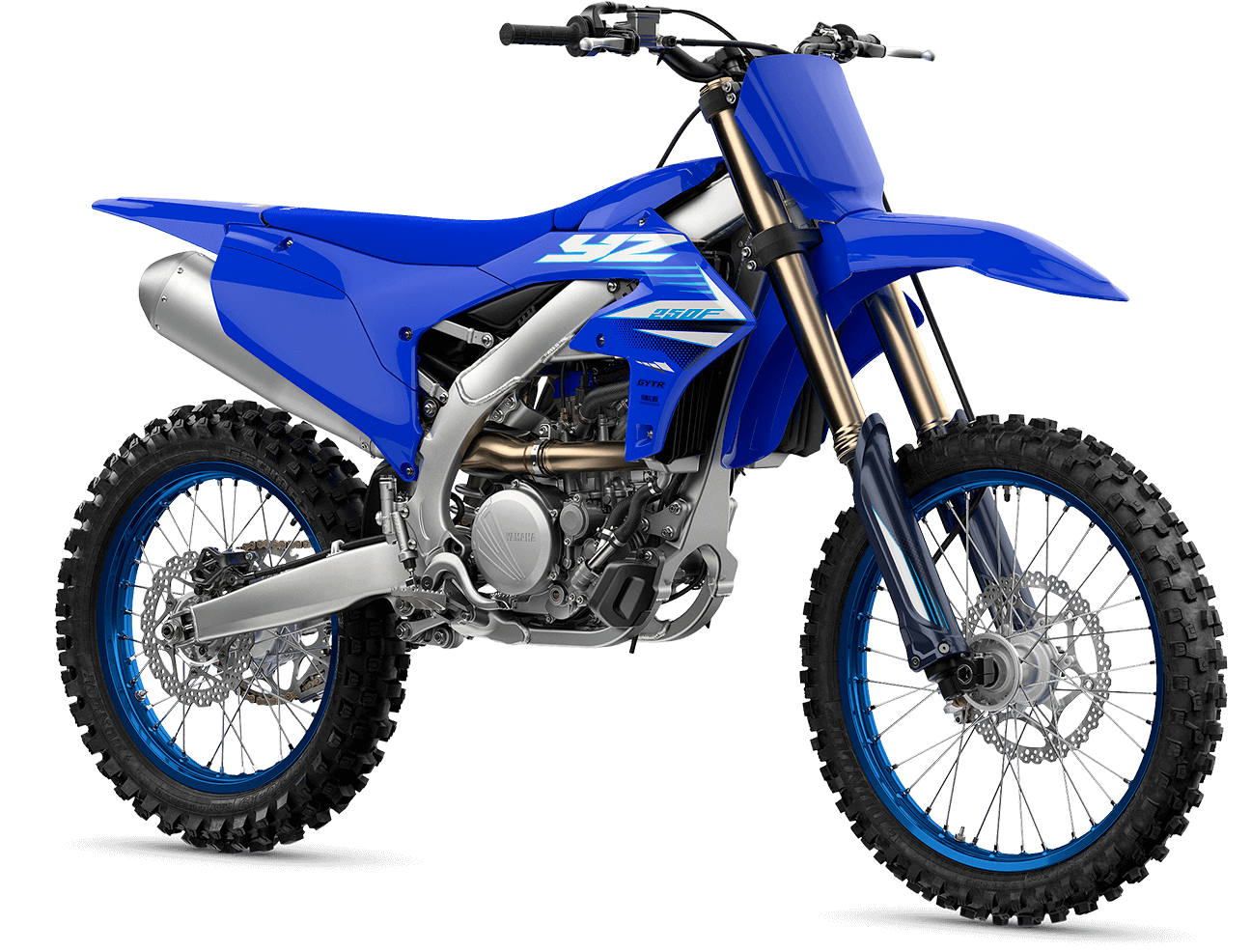 Moto color Azul