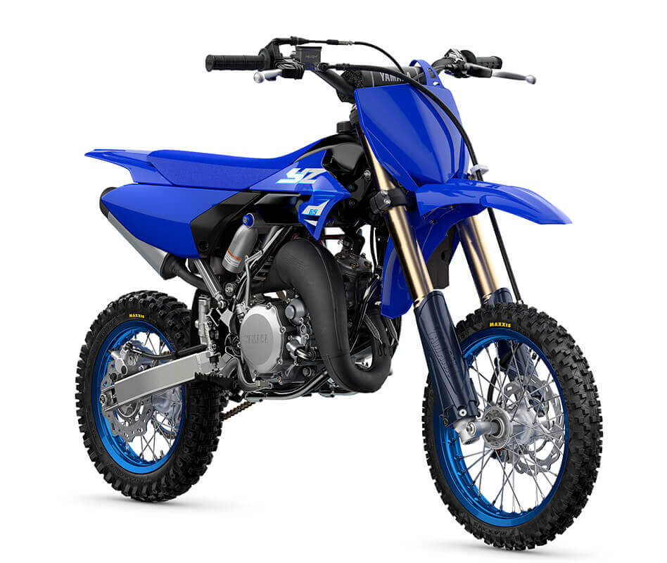 Moto color Azul
